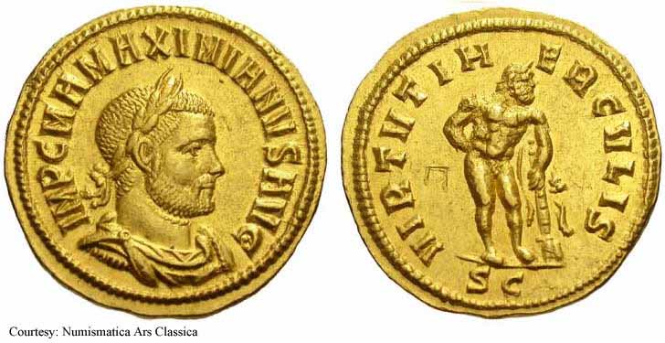 монета Древнего Рима