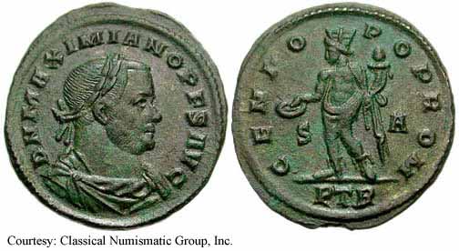 монета Древнего Рима