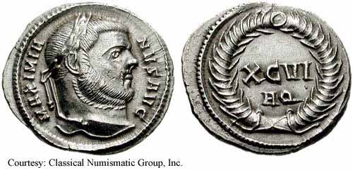 монета Древнего Рима