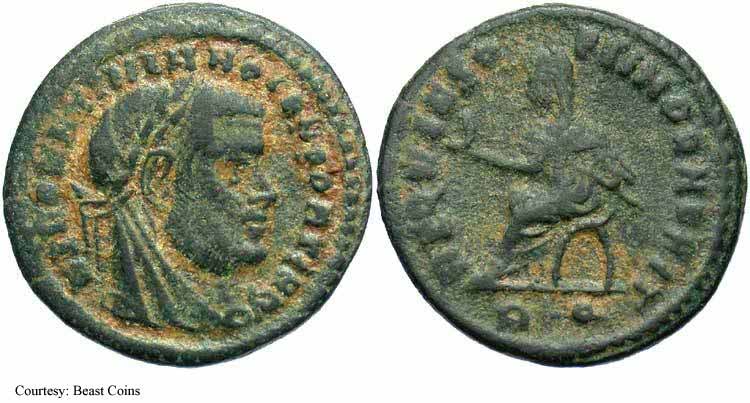 монета Древнего Рима