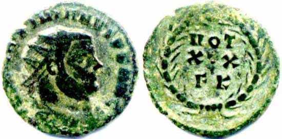 монета Древнего Рима