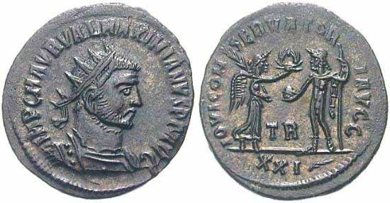 монета Древнего Рима