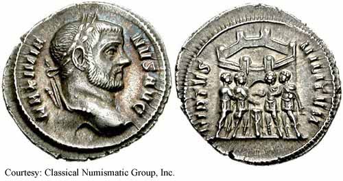 монета Древнего Рима