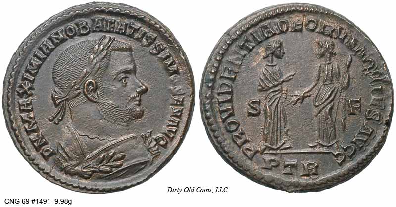 монета Древнего Рима