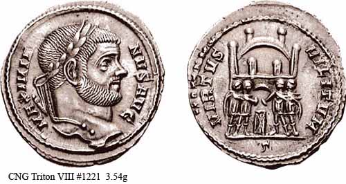 монета Древнего Рима