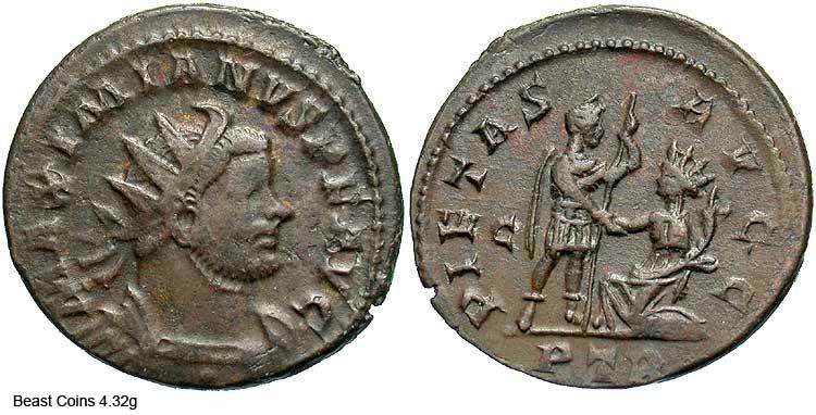 монета Древнего Рима