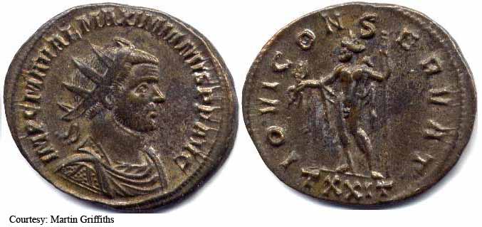 монета Древнего Рима