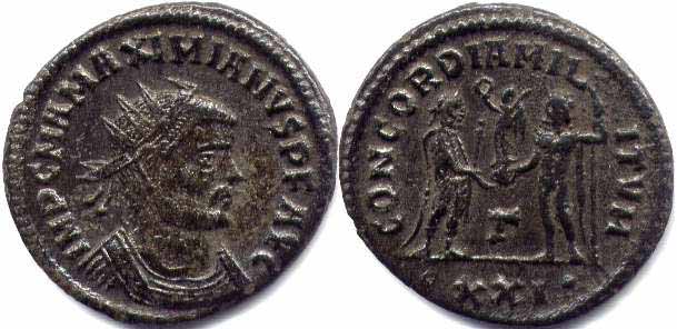 монета Древнего Рима