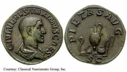 монета Древнего Рима