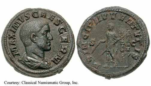 монета Древнего Рима