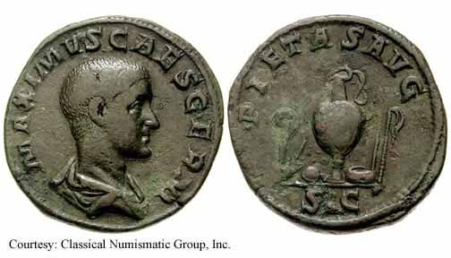 монета Древнего Рима