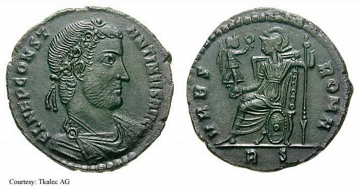 монета Древнего Рима