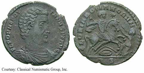 монета Древнего Рима