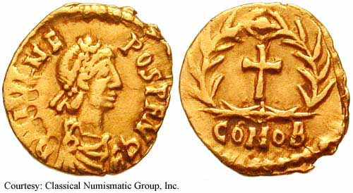 монета Древнего Рима