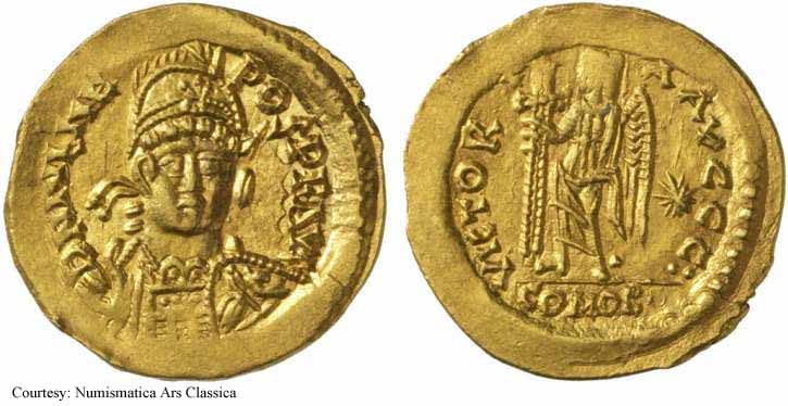 монета Древнего Рима