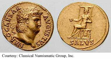 монета Древнего Рима