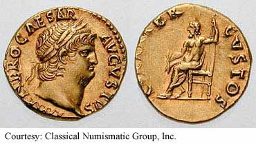 монета Древнего Рима