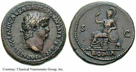 монета Древнего Рима