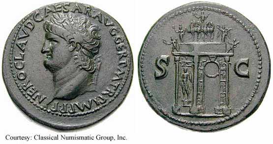 монета Древнего Рима