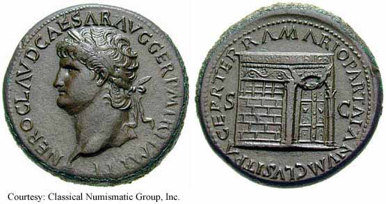 монета Древнего Рима