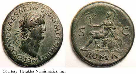 монета Древнего Рима