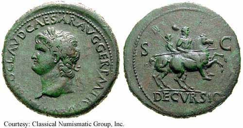 монета Древнего Рима