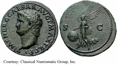 монета Древнего Рима