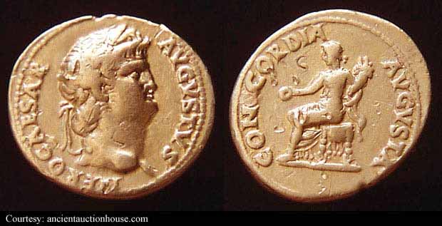 монета Древнего Рима