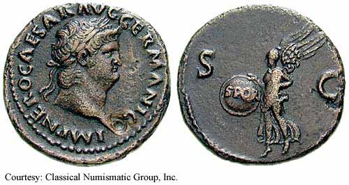 монета Древнего Рима