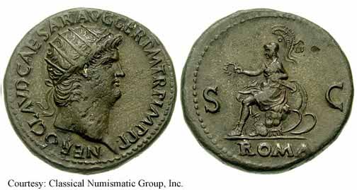 монета Древнего Рима