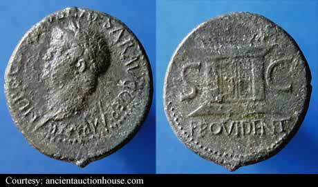 монета Древнего Рима