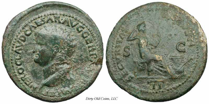 монета Древнего Рима