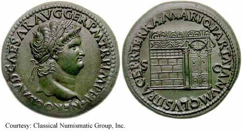 монета Древнего Рима