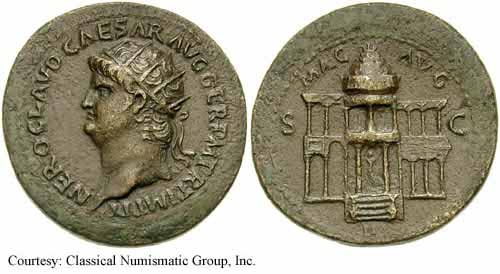 монета Древнего Рима