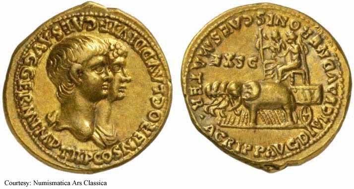 монета Древнего Рима