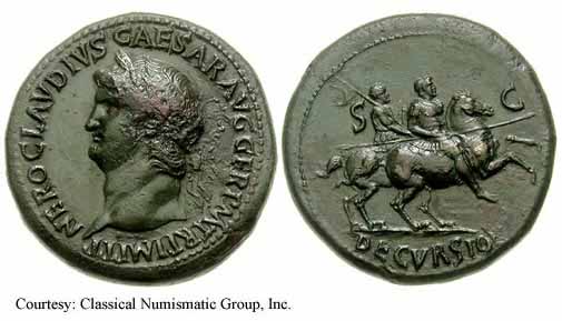 монета Древнего Рима