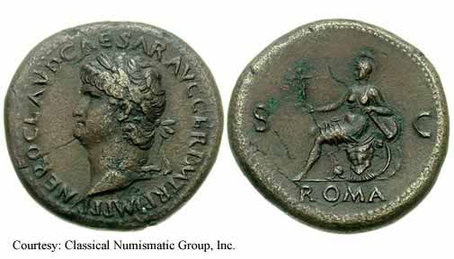 монета Древнего Рима