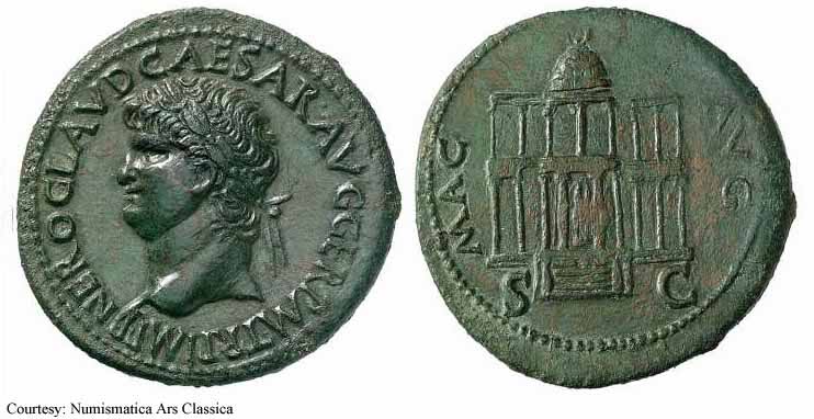 монета Древнего Рима