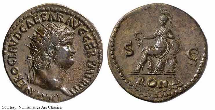 монета Древнего Рима