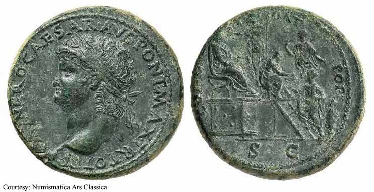 монета Древнего Рима