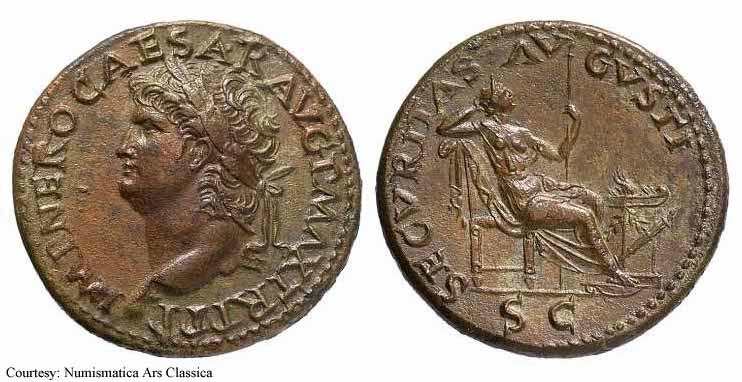 монета Древнего Рима