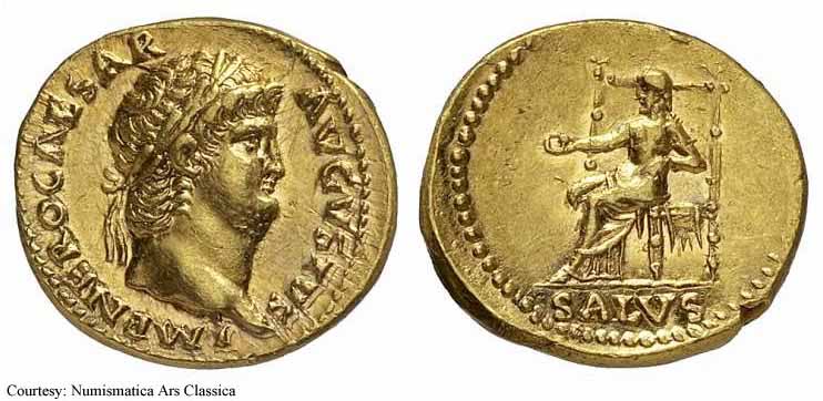 монета Древнего Рима