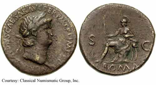 монета Древнего Рима