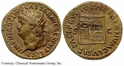 монета Древнего Рима