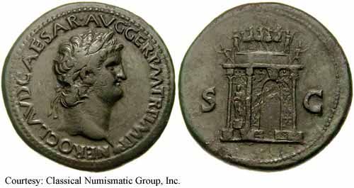 монета Древнего Рима