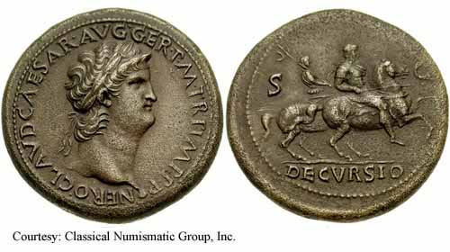 монета Древнего Рима