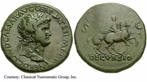 монета Древнего Рима