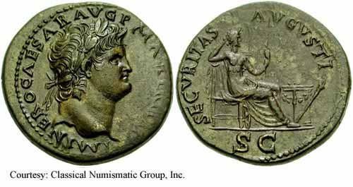 монета Древнего Рима