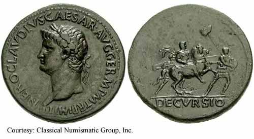 монета Древнего Рима