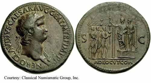 монета Древнего Рима